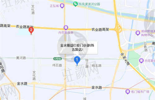 郑州精益口腔医院地址及来院路线