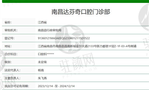 南昌达芬奇口腔医院正规吗