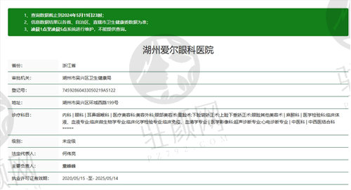 湖州爱尔眼科医院怎么样